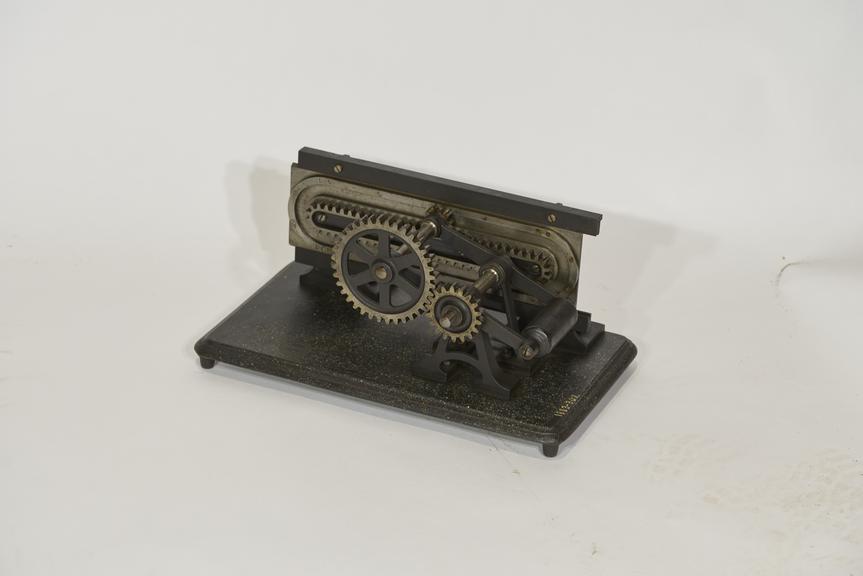 Model of Mangle Wheel and Pinion (made by Schröder)