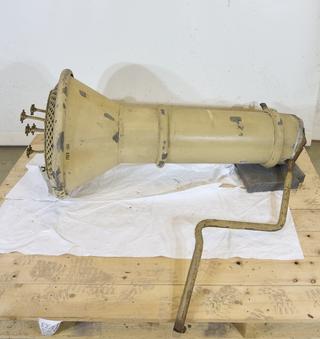 Gas-fired room ventilator, 1859