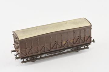 Model railway wagon, 'O' gauge, GWR `Syphon C' 10-ton van No