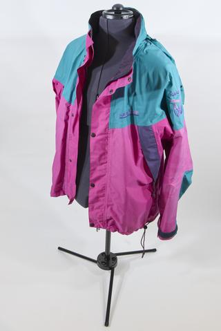 Karrimor waterproof jacket worn by Rebecca Stephens