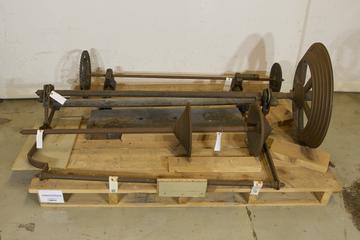 Various Parts for the Triple Prismatic Lathe by Johnson Jex