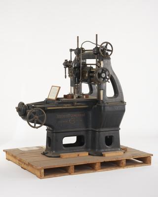 Machine with dummy boring head, 1921
