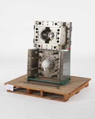 Mould for a Tupperware container, 1965.