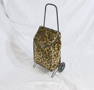 Leopard Bag in Imitation Fur