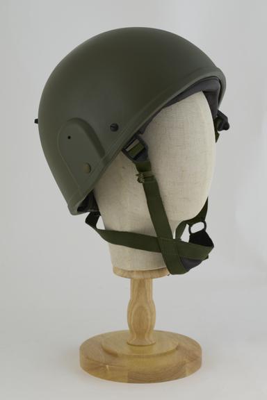Combat helmet used for protection against bullets and fragments