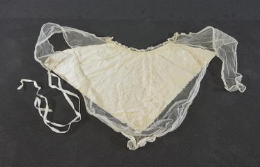 Cream modesty bodice of lace