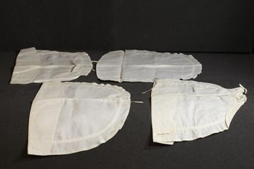 Four back frilled nurse caps