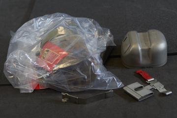 Miners Self Rescuer Respirator in Container for Belt Mounting