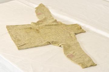 Shetland wool lightweight sweater used on the 1933 Everest expedition