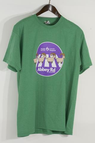 Fundraising t-shirt for St David's Hospice, Llandudno