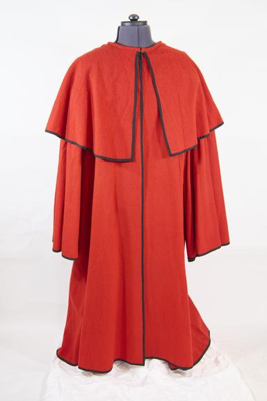 Red academic gown