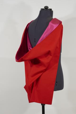 Hood from academic dress of an Sc.D. of Cambridge University