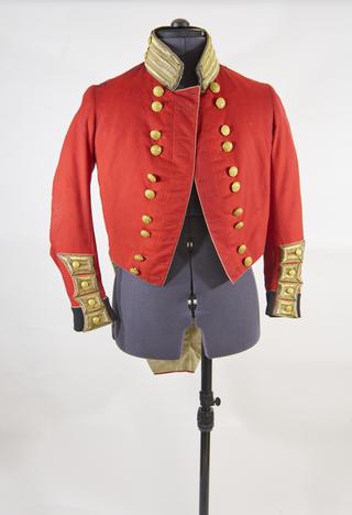R.A.M.C. officer's dress uniform coat