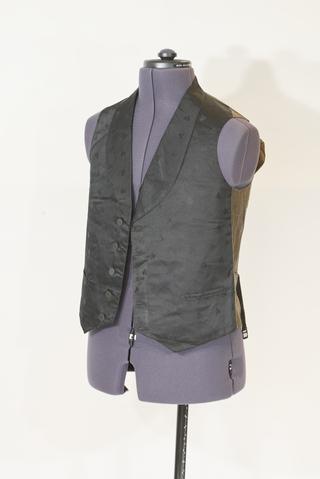 Satin waistcoat owned by Taramelli