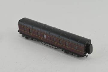 Model railway carriage, London Midland & Scottish Railway