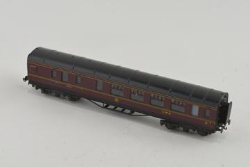 Model railway carriage, London Midland & Scottish Railway
