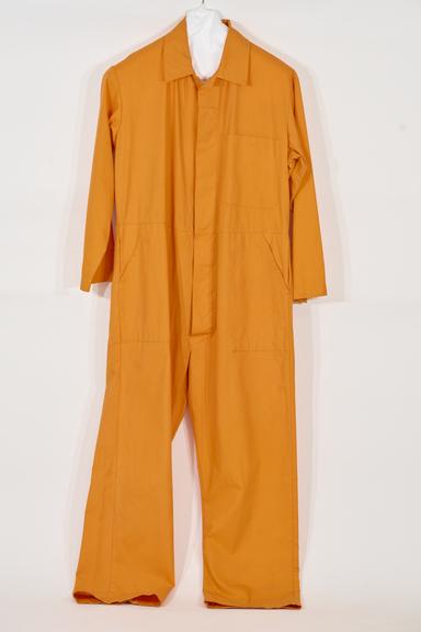 Miner's Boiler Suit (orange), National Coal Board