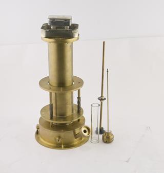 Lower (below-table) section of column