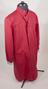 Red lab coat worn by people working at the Alderley Park Lighthouse Lab