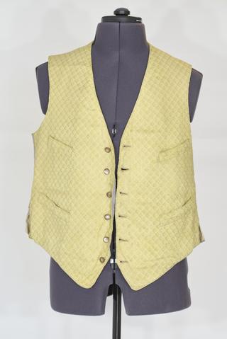Waistcoat owned by Carlo Taramelli
