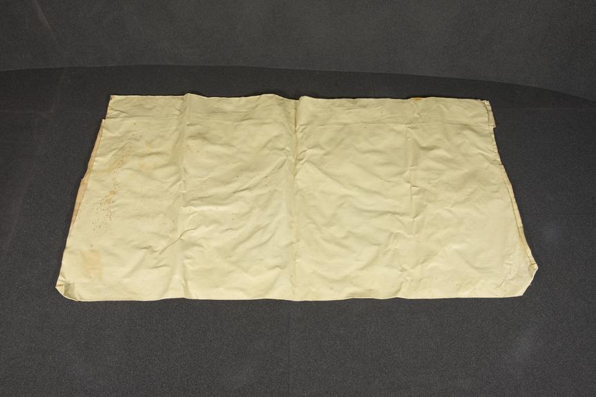 Bed pan bag made from rubberised sheet