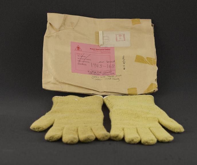 Pair of Knitted Protective Gloves.
