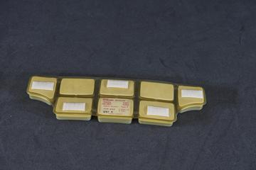 Back Pad for a Child's American Football Helmet.