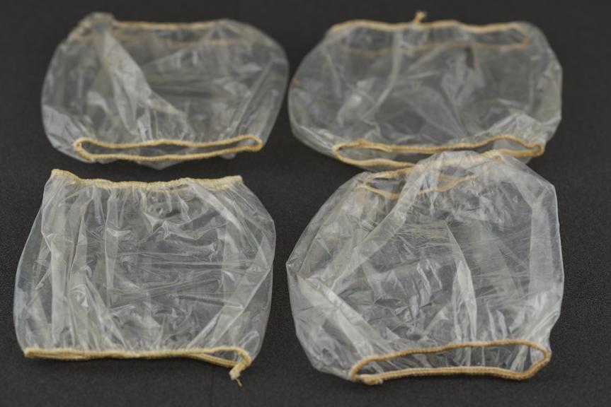 Two Pairs of Transparent PVC Cuff Protectors.