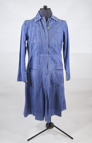 District Nursing sisters blue uniform dress