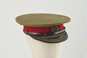 Major-general Sir A.A. Bowlby's cap