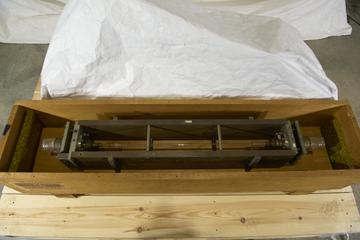 visible light (helium-neon) laser