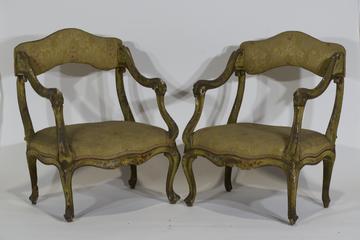 Two reversible chairs