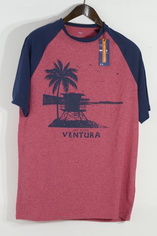 'Ventura' t-shirt worn by team working to develop the Ventura CPAP device