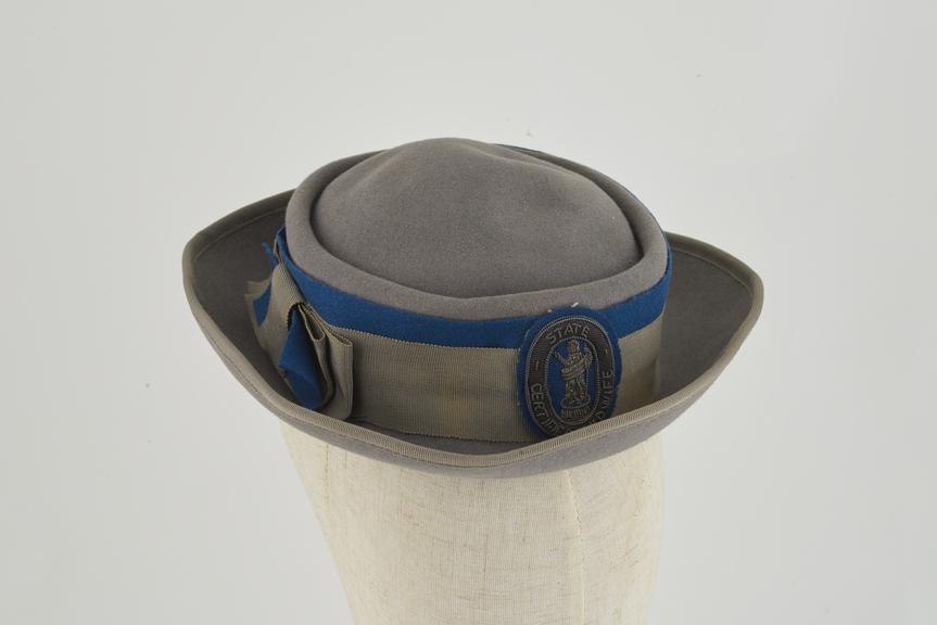 State Certified Midwife's hat, England, 1946-1982