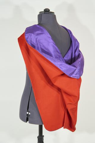 Dr Mary Scharlieb's Academic Gown Hood, London, 1888