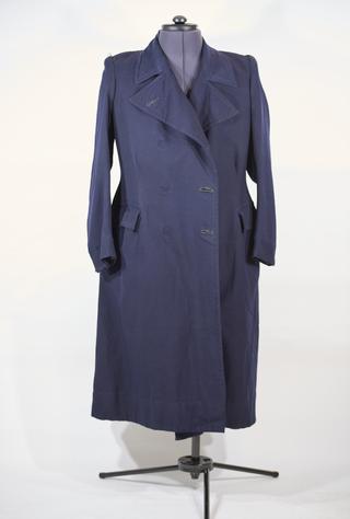 Plain Dark Blue Coat