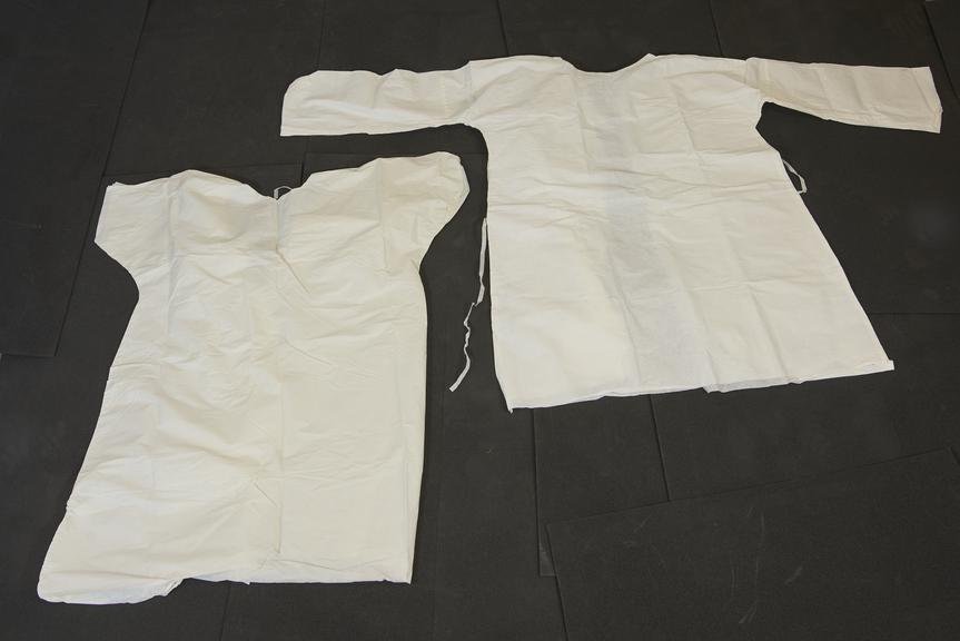 Two nursing gowns