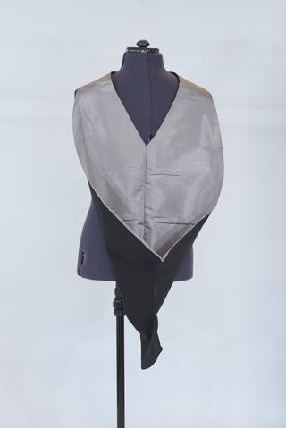 Hood, part of academic robes, unsigned, British