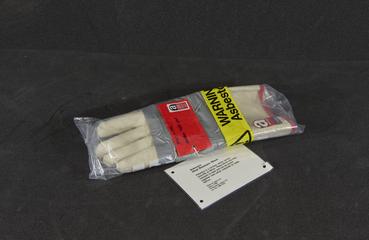 One of a pair of Asbestos glove