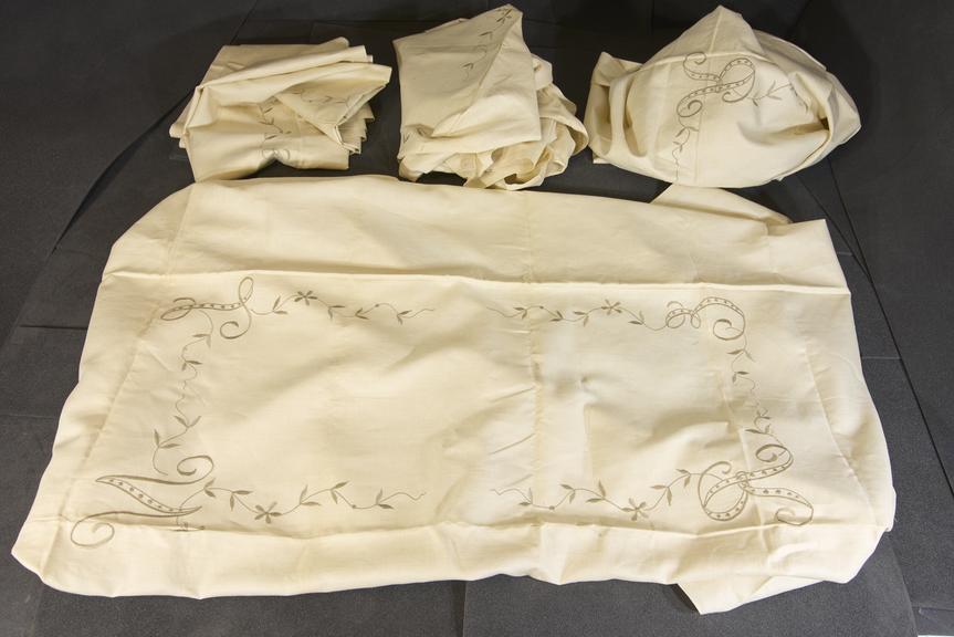 Four Linen Bedspreads, London & North Eastern Railway