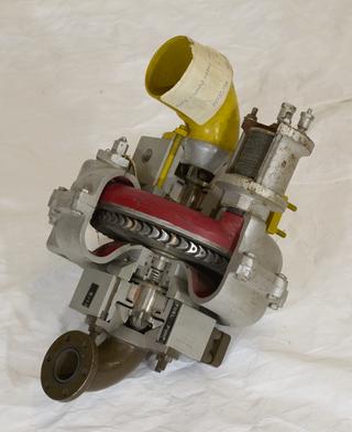 Sectioned development single stage impulse turbo pump
