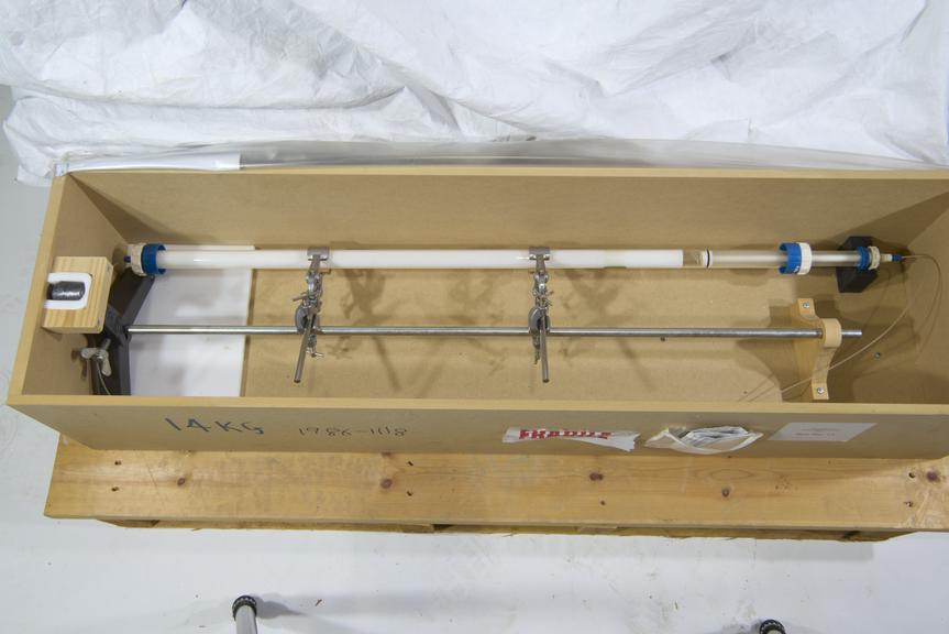 Resin column for the separation of insulin, 1986