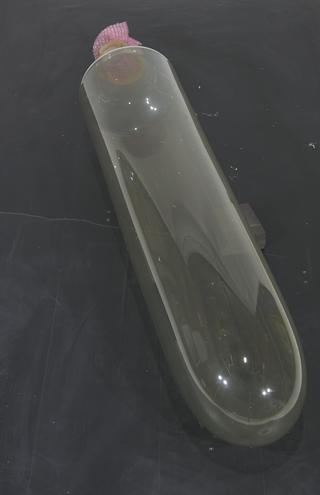 Clear cylinder