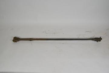 Connecting rod with pin for lower end and brasses