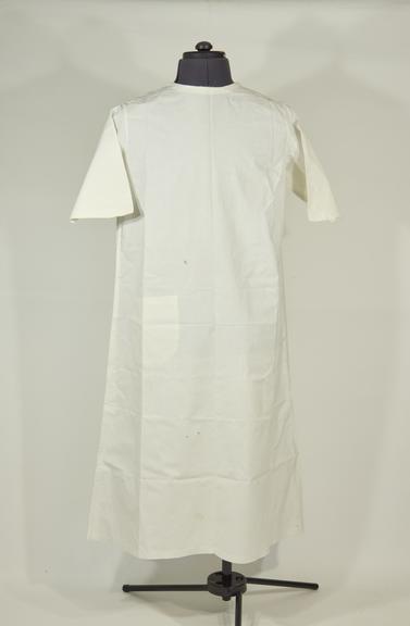 Sterilised theatre gown used by hospital staff in theatres for surgery and labour wards on obstetric units