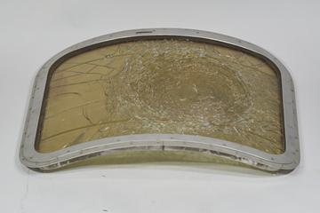 Laminated Glass Locomotive Windscreen after Impact Test