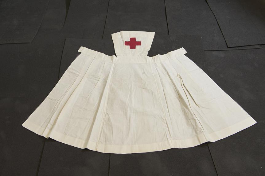 Apron of Red Cross nurse's uniform