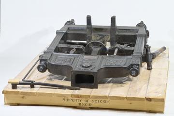 Components for 'Britannia' Hand Printing Press