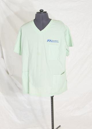 T-shirt, worn as 'scrubs' type clothing