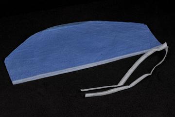 Disposable cap for frontline health workers